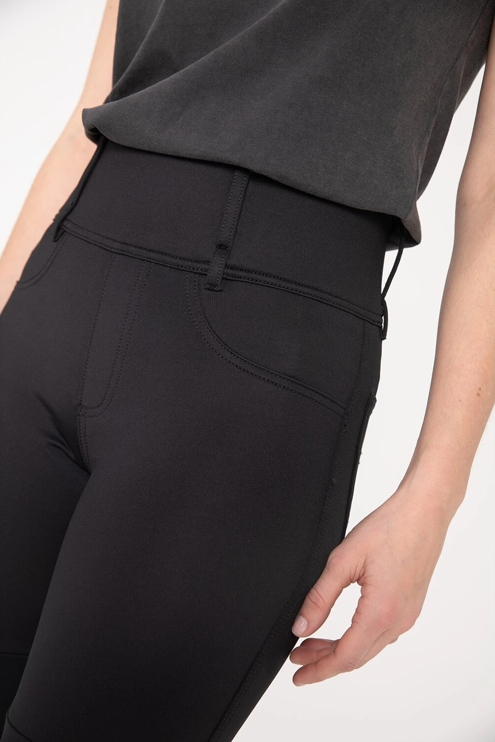 John Doe Jeggy female pant, Black, 26/32