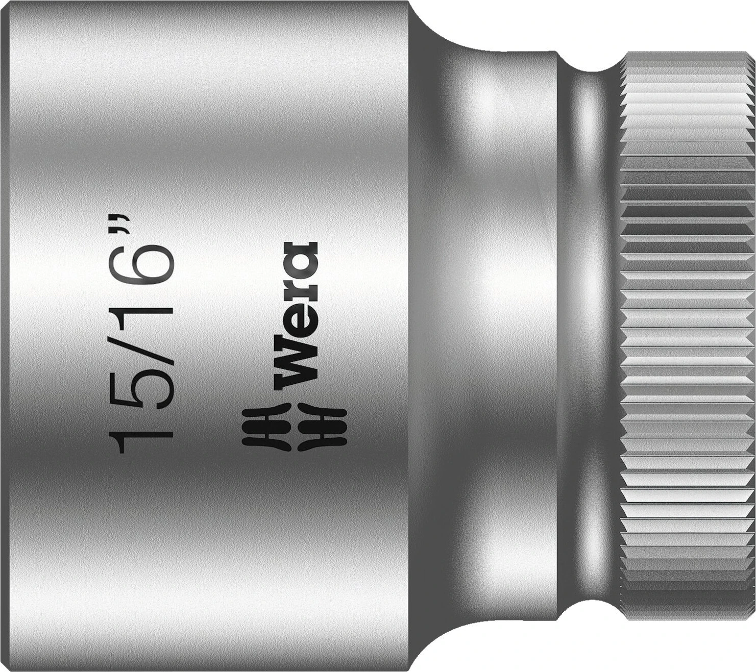 Wera Zyklop 1/2" socket - US sizes 15/16", 37 mm, Chrome