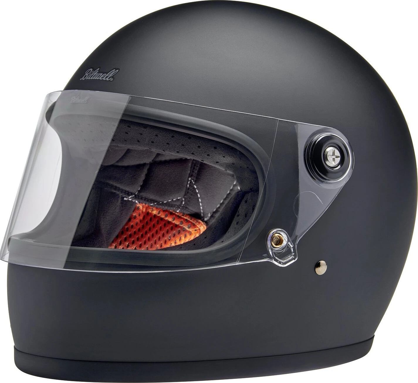 Biltwell Gringo S helmet, Black, XS, flat