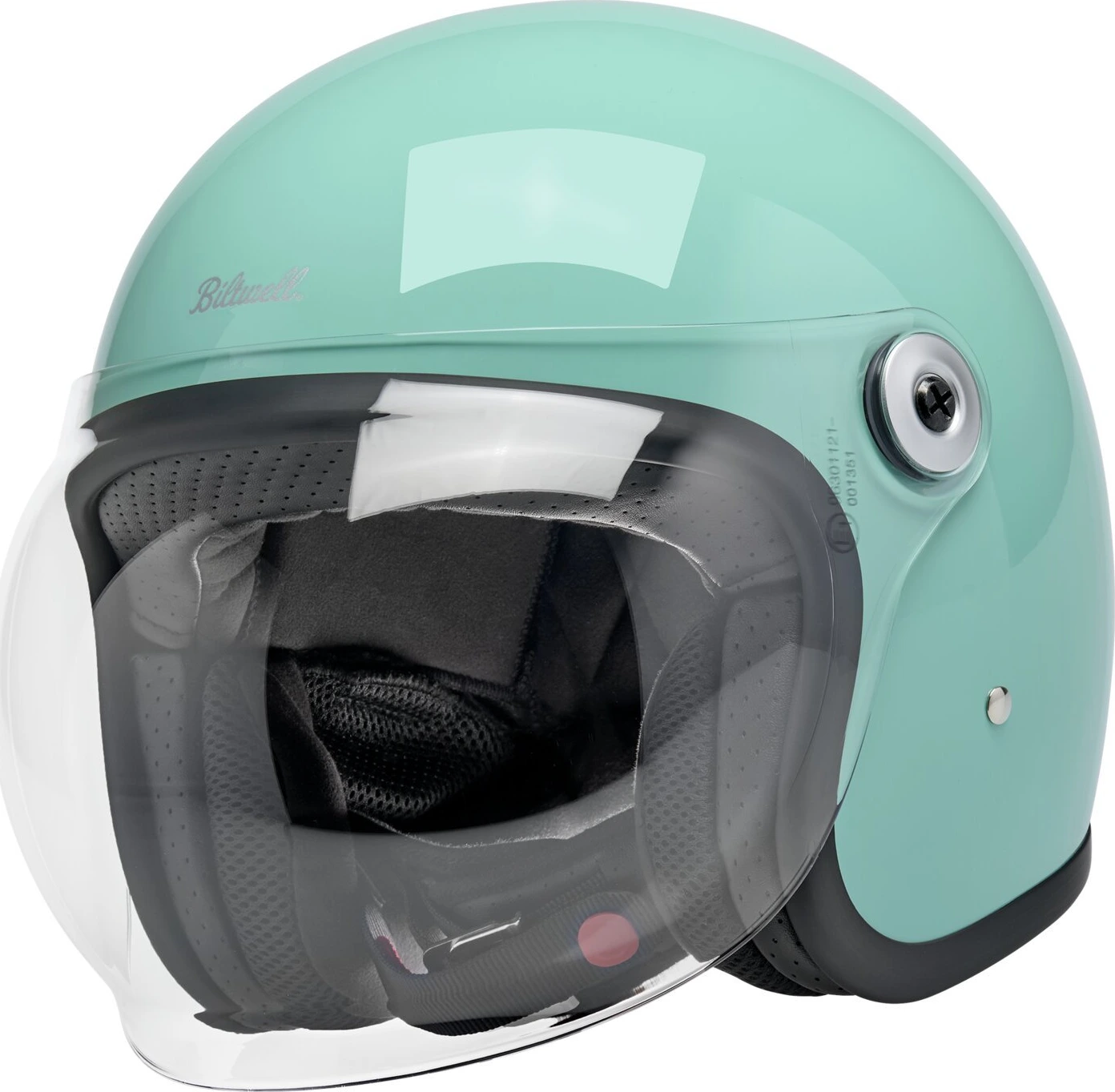 Biltwell Tahoe helmet mint julep, Green, XS, Gloss