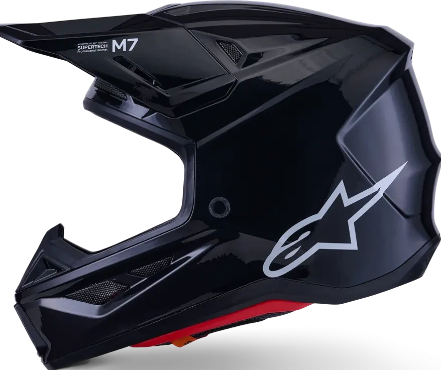 HELMET SM7 BLACK-GLOSS XS