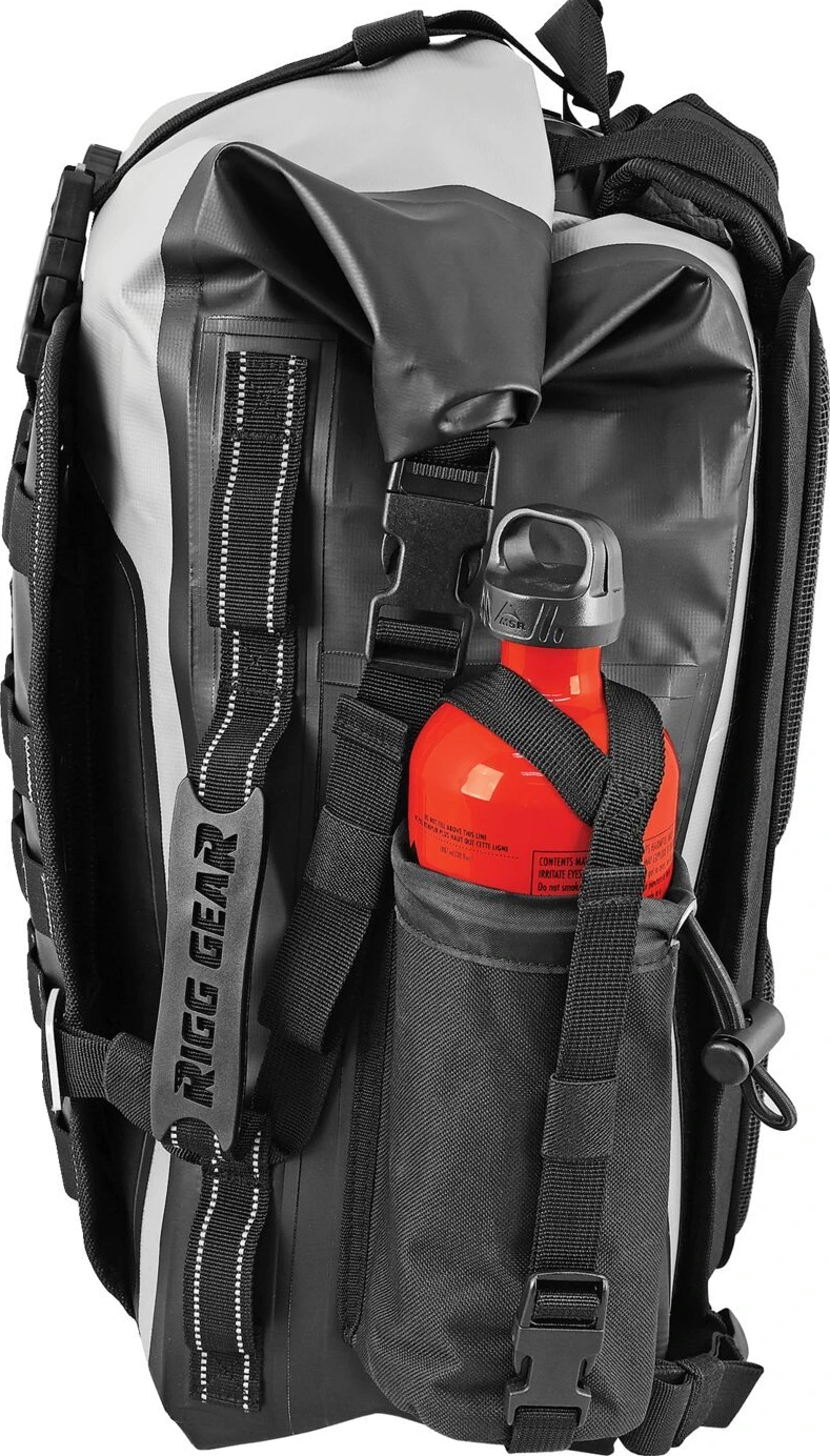 Nelson-Rigg Hurricane waterproof backpack/tail pack 2.0, Black