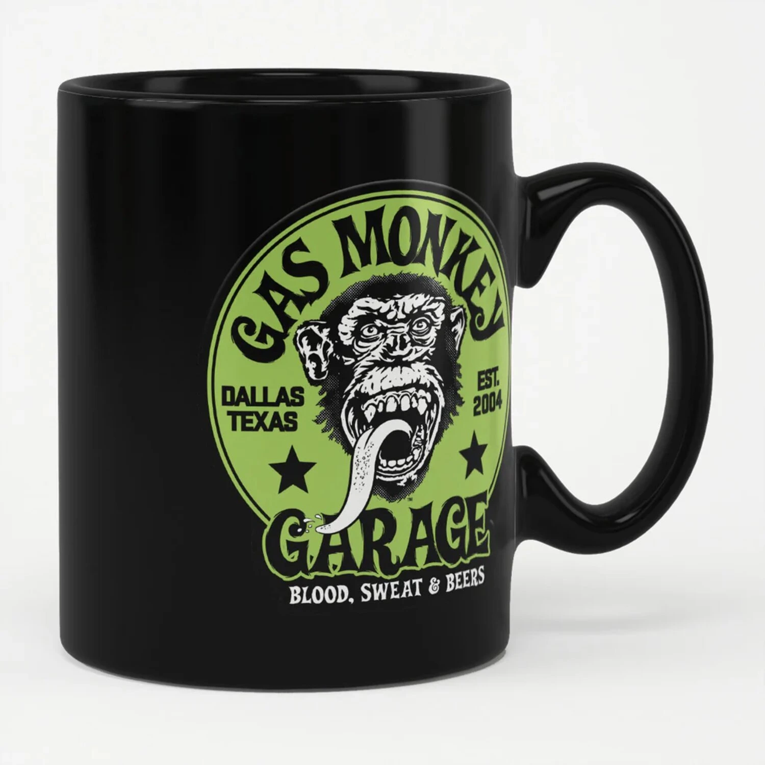 GMG mug, green