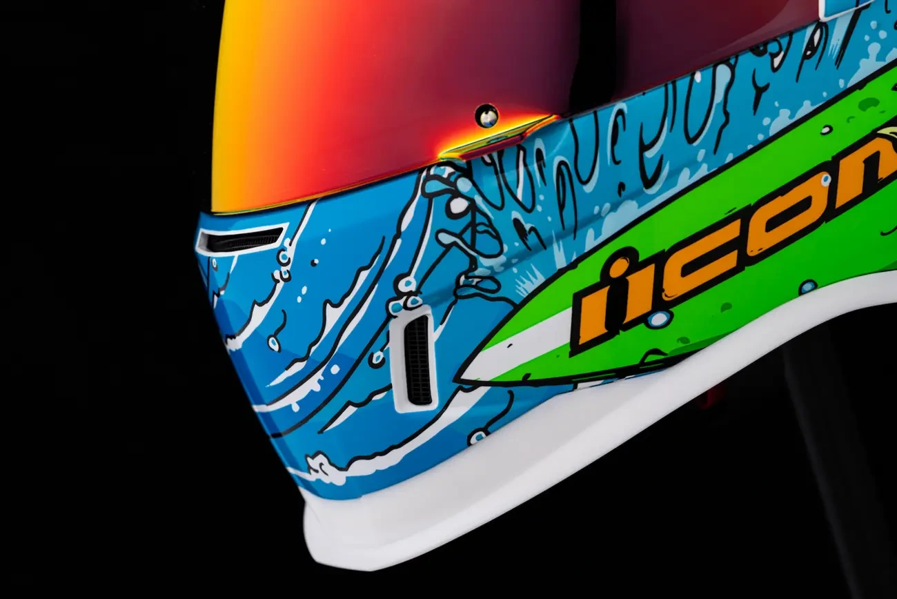 HELMET AIRFORM DINO FURY BLUE SM