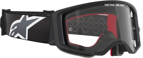 Alpinestars Goggle Supertech CORP Black/ Grey Clear