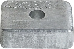 Osculati anode (zinc) Mercury/Mariner 4/5/6HP