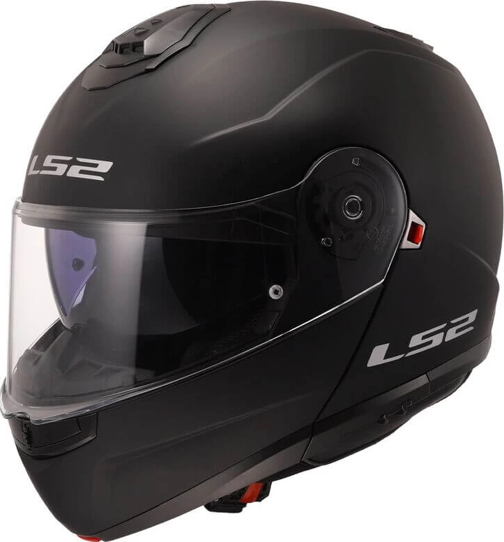 LS2 FF908 STROBE II Solid helmet - Matt Black, S