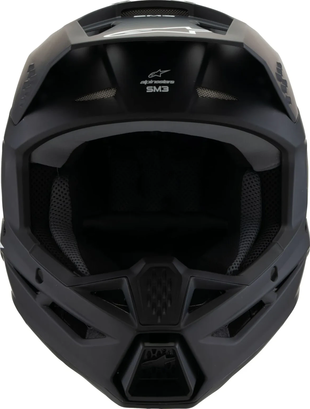 HELMET YTH SM3 SOLID BLACK YS