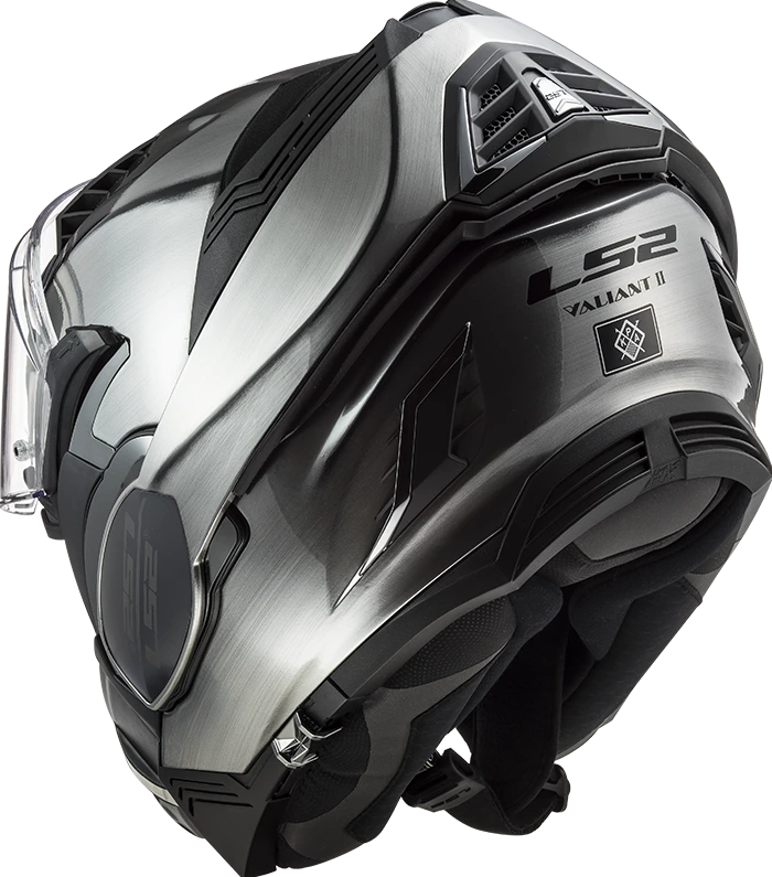 LS2 FF900 VALIANT II JEANS helmet - Titanium, XL