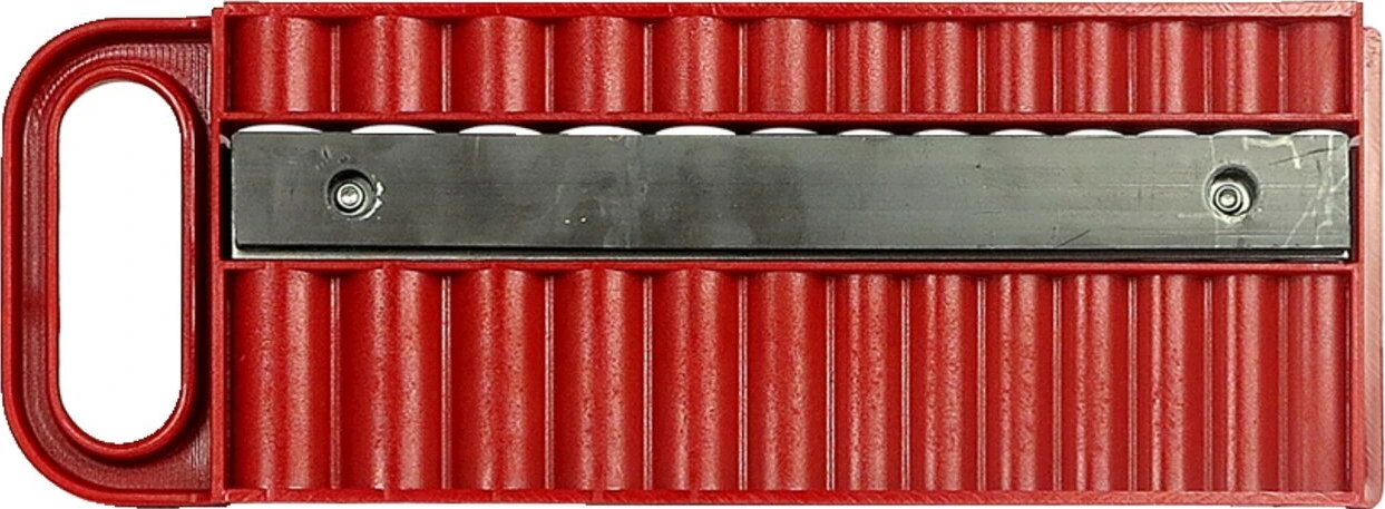 Lisle, 1/4" magnetic socket holder, Red
