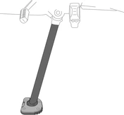 Puig Side Stand Foot Enlarger Yamaha Tenere 700 19'-20'