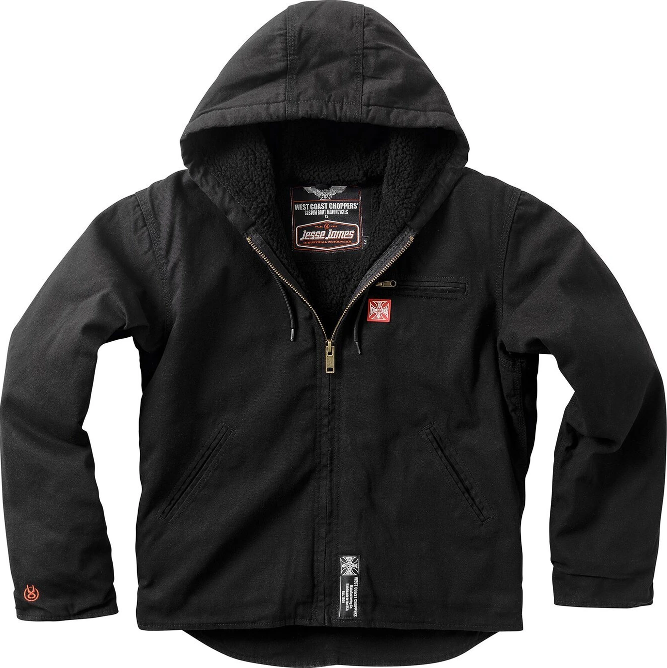 WCC Sherpa Lined work jacket, Black, S