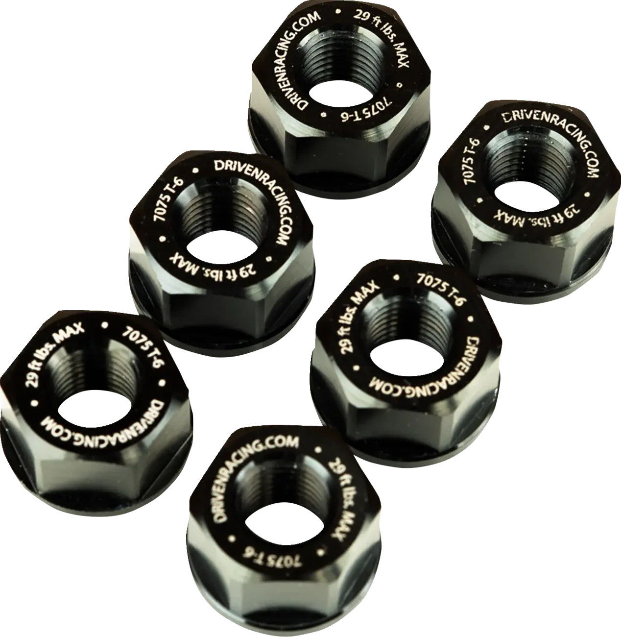 Žvaigždės veržlė aliumininė 10mm juoda