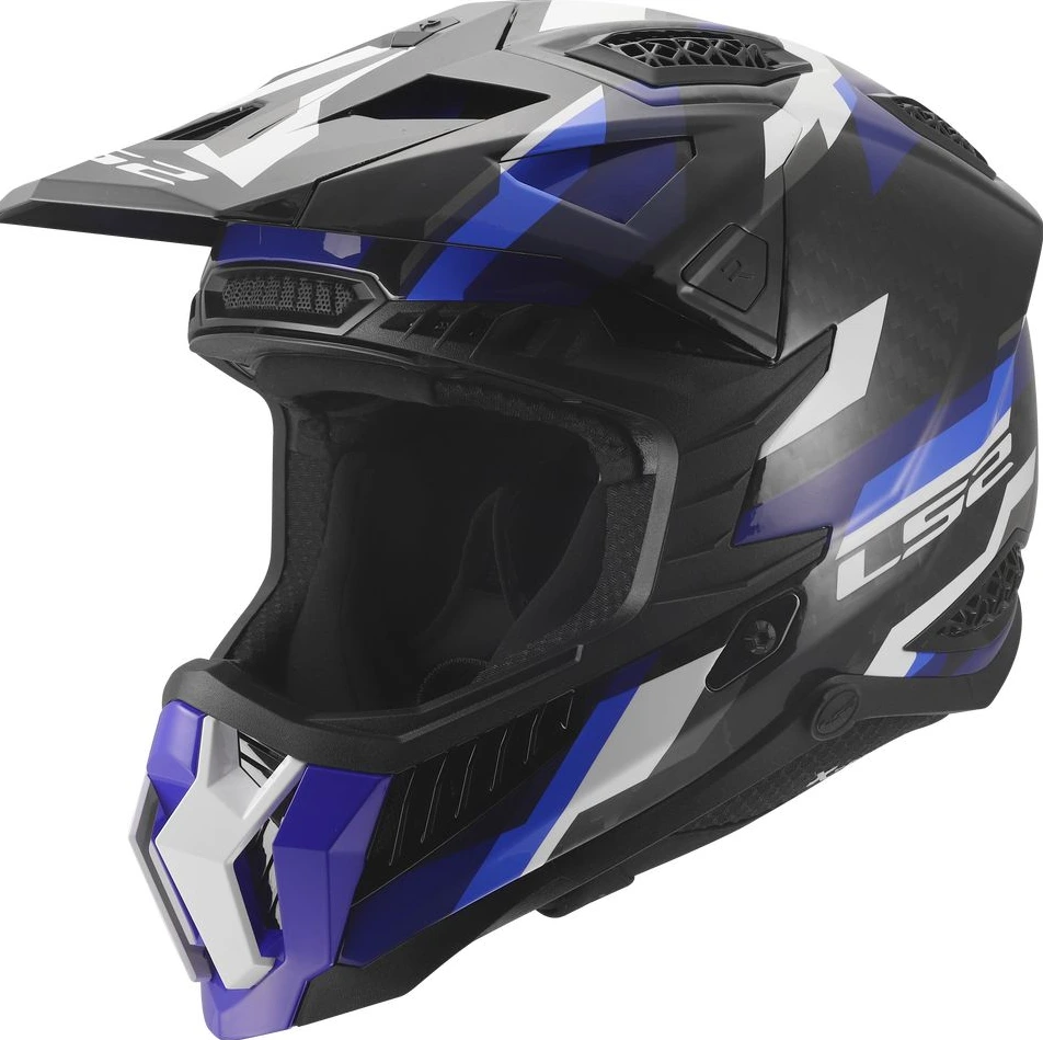 LS2 MX703 C X-FORCE PHANTOM Helmet - L, Blue White