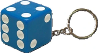Triktopz Dice key chain