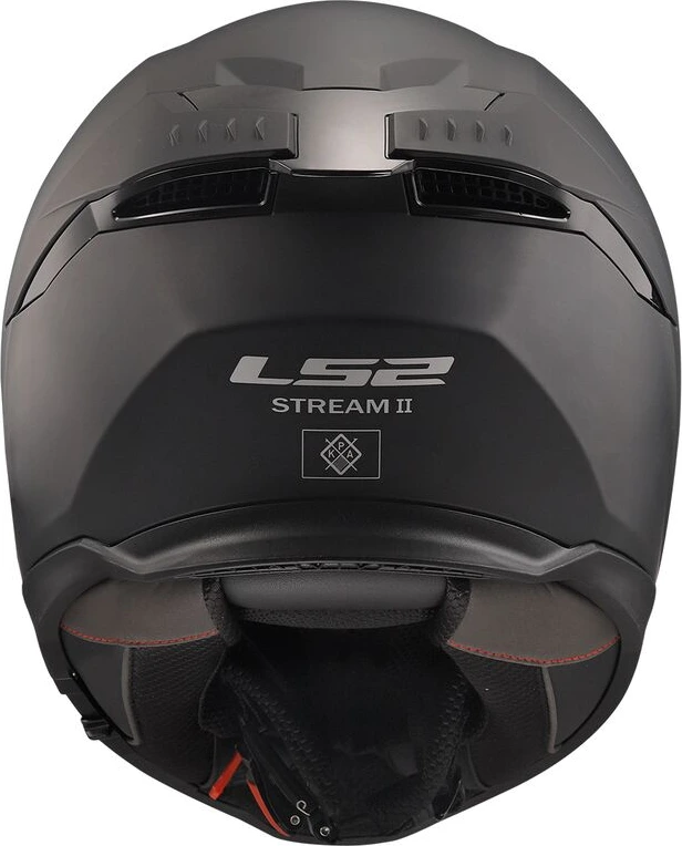 LS2 FF808 STREAM II Solid helmet - Gloss Black, 2XL