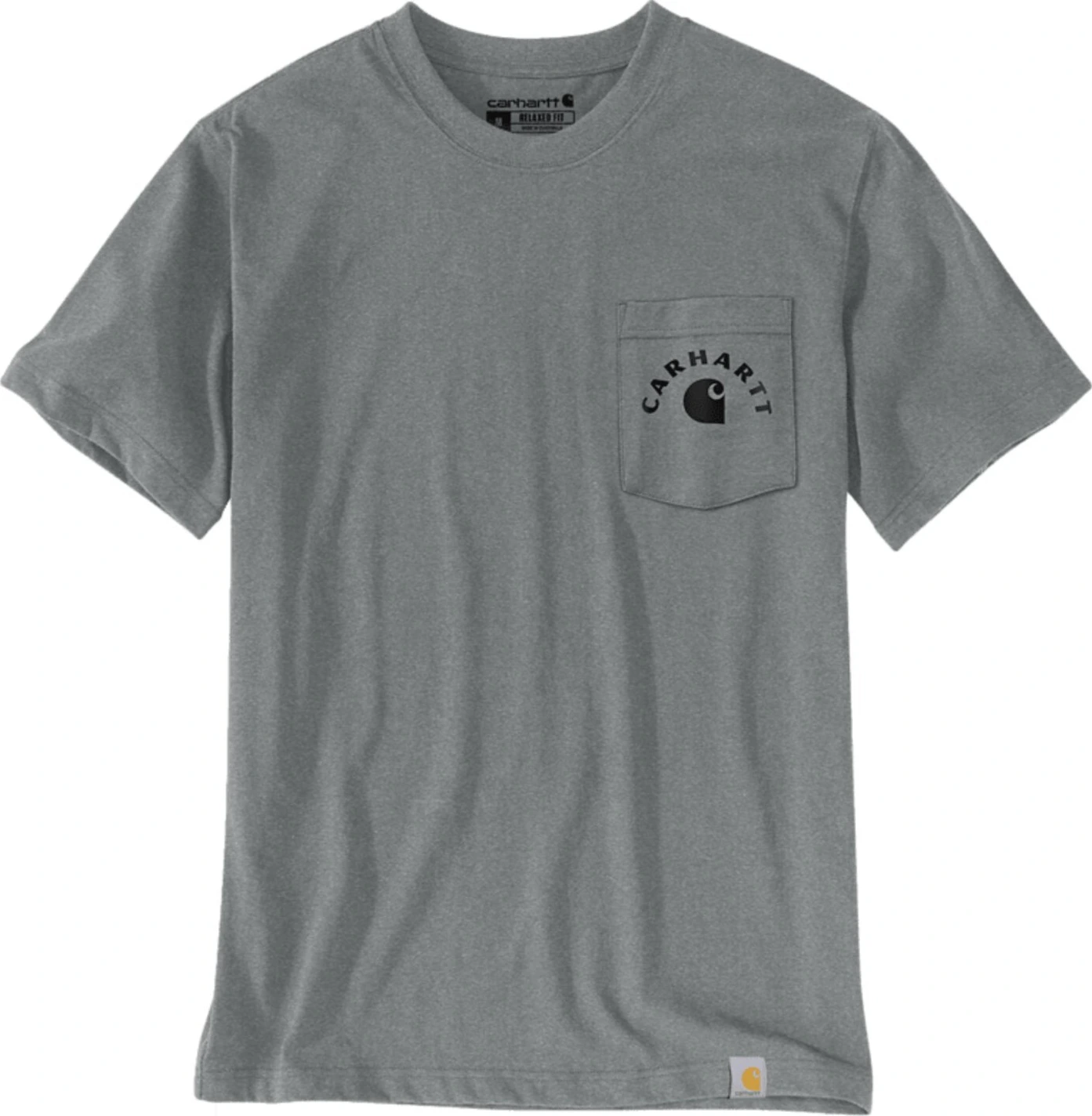 Carhartt Irvine Relaxed Work t-shirt weathered, ash heather, 2XL