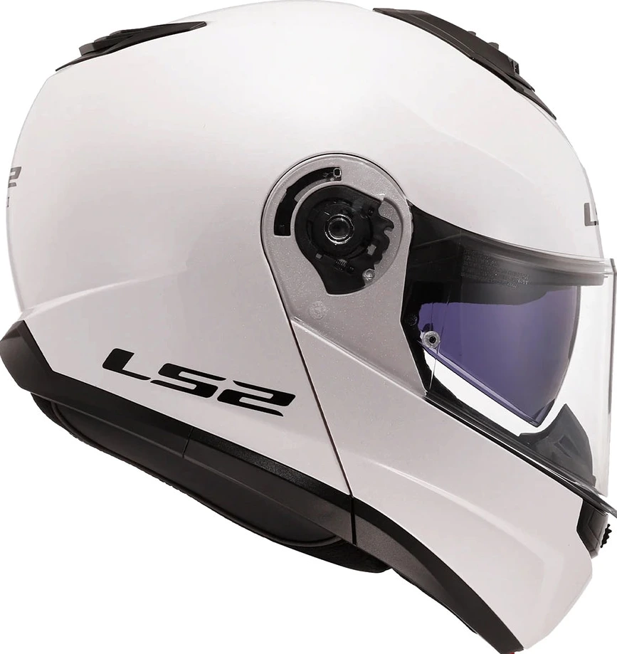 LS2 FF908 STROBE II Solid helmet - Gloss White, 3XL