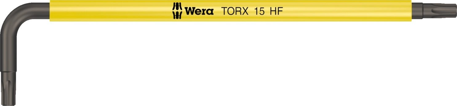 Wera Torx® key multicolor bright yellow - TX15, 90 mm