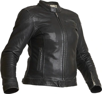 Halvarssons Leather Jacket Orsa Woman Black, 36