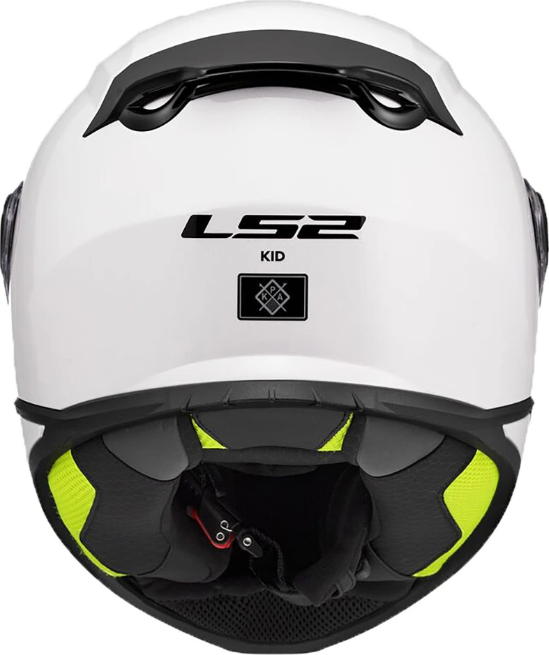 LS2 FF812 KID SOLID Helmet - Gloss White, S