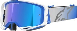 Alpinestars Goggle Vision 8 CORP BLUE WHITE Mirror BLUE