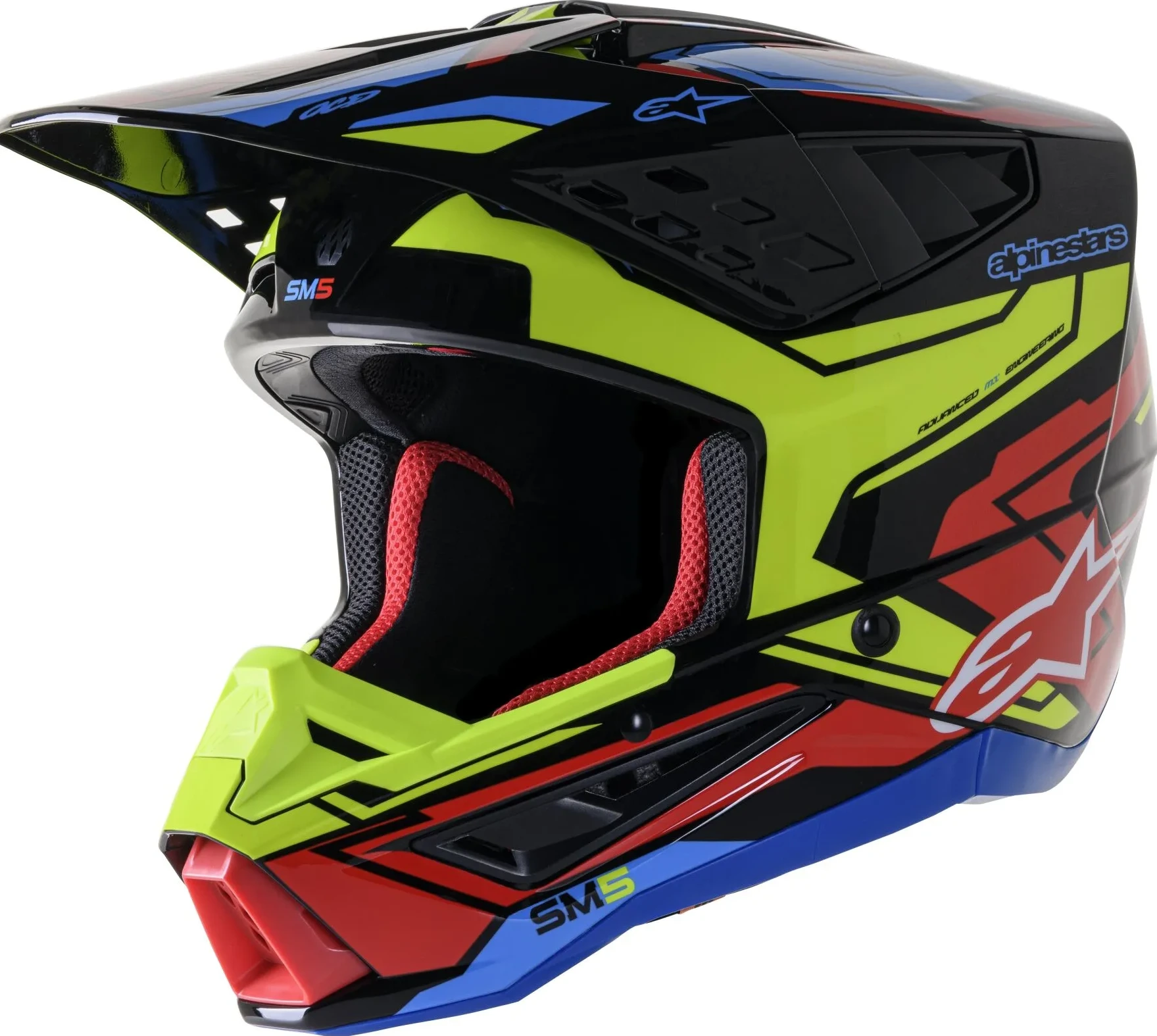 HELMET SM5 ACT2 BK/Y/R XL
