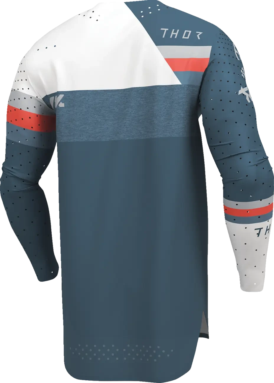 JERSEY SPORTMODE LEAGUE STORM BL/WT S