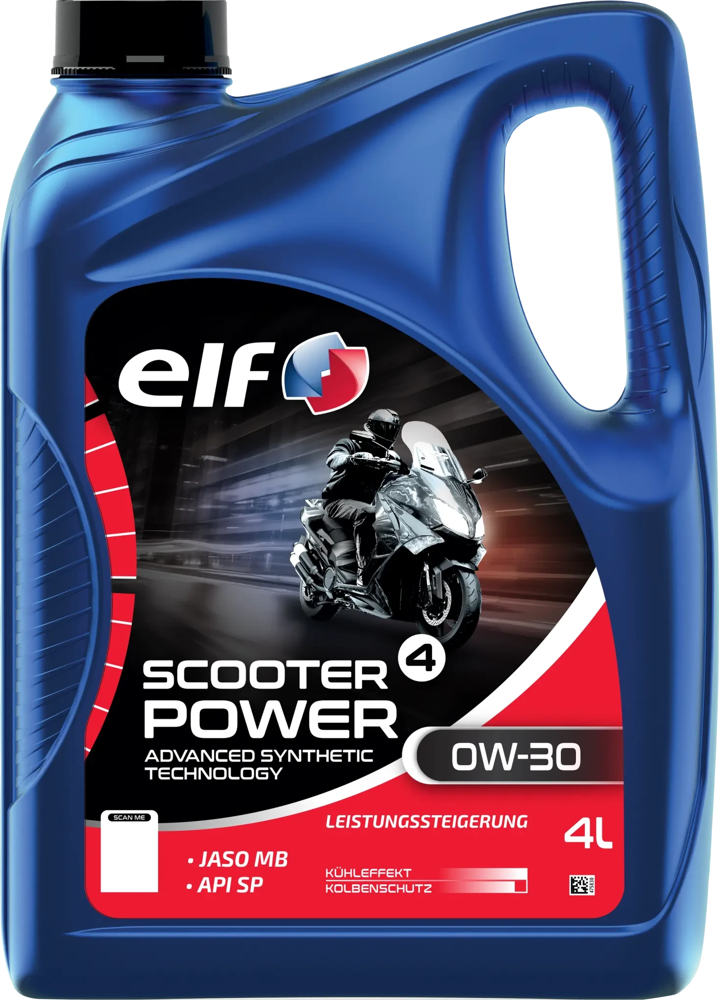 EĻĻA SCOOTER 4 POWER 0W-30 DE ADV SYN 4L
