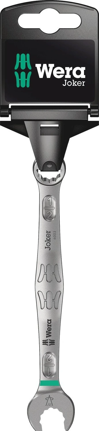 Wera wrench open/ box end 1/2" Joker 6003 series, 160 mm
