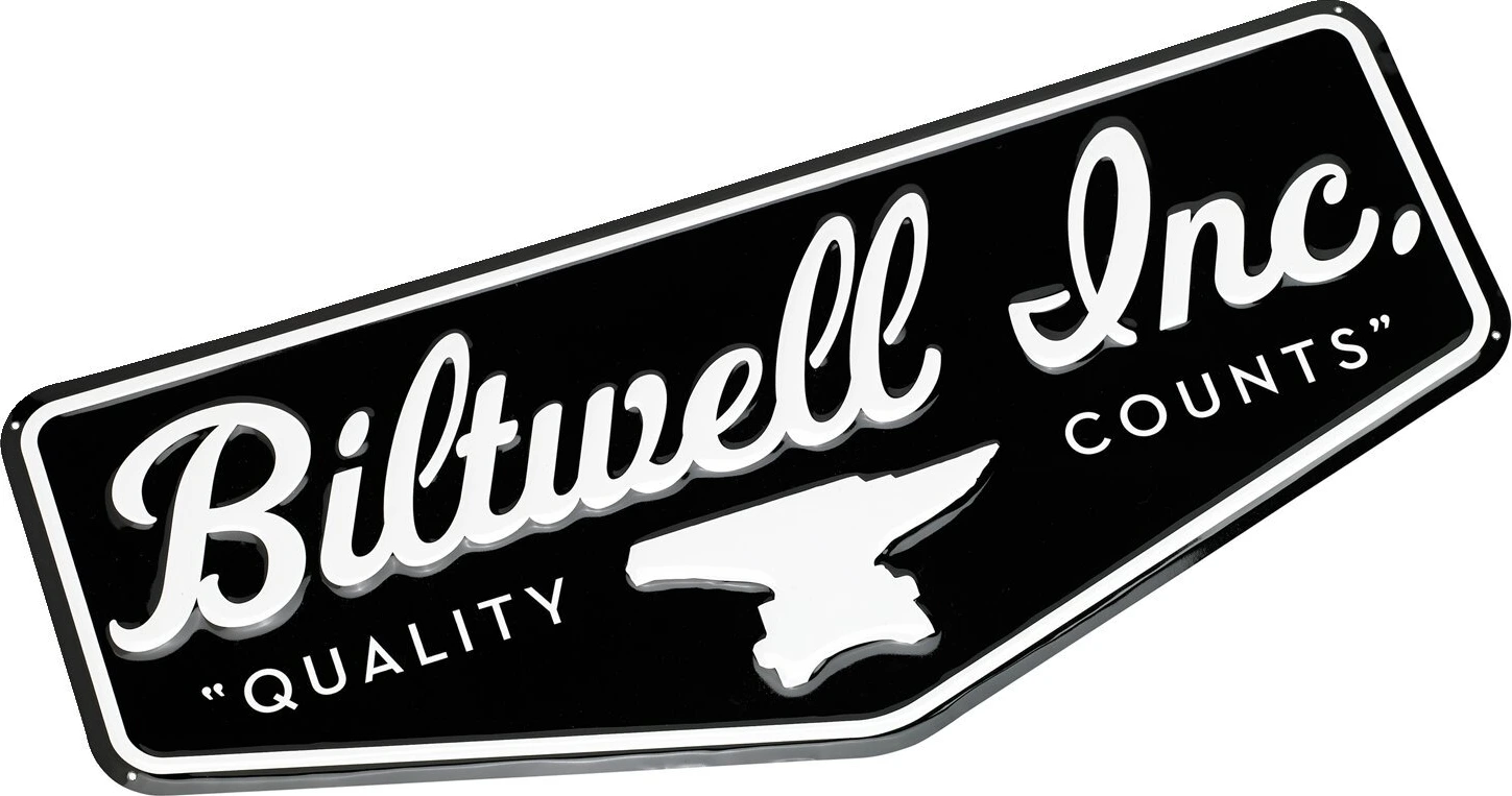Biltwell Shield Shop sign