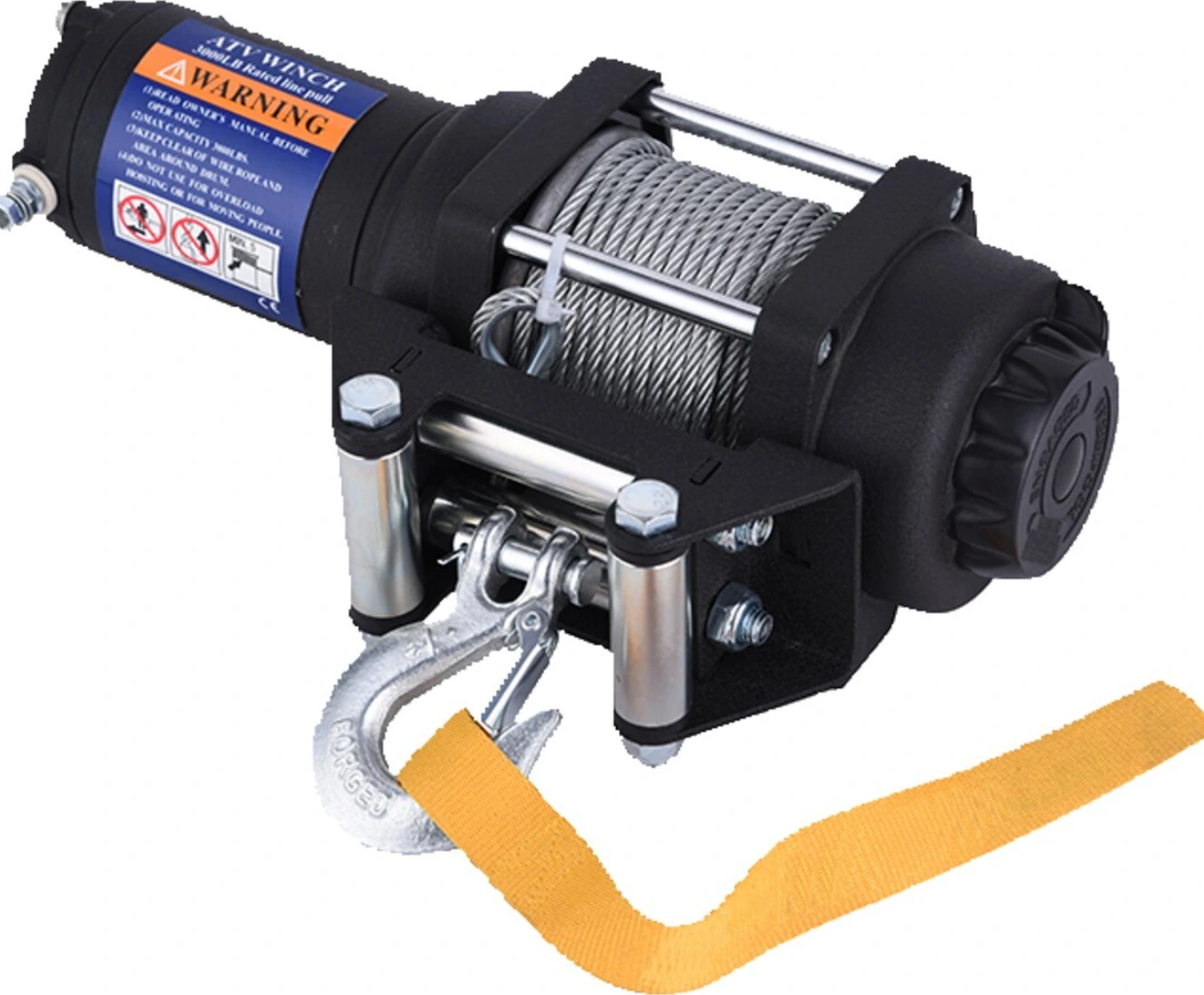 Teng Tools, EL1400 Electrical winch, Black, 335 mm