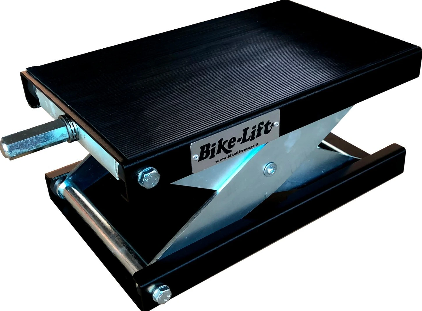 BIKE LIFT, mechanical motorcycle Center Lift, Black
