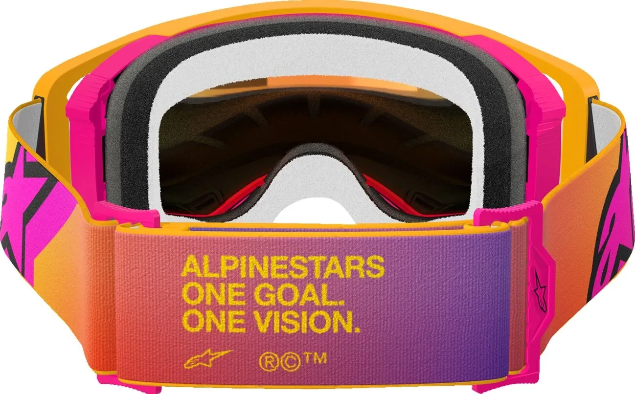 GOGGLE SUPERTECH CORP YLW/PNK MIRROR-RED