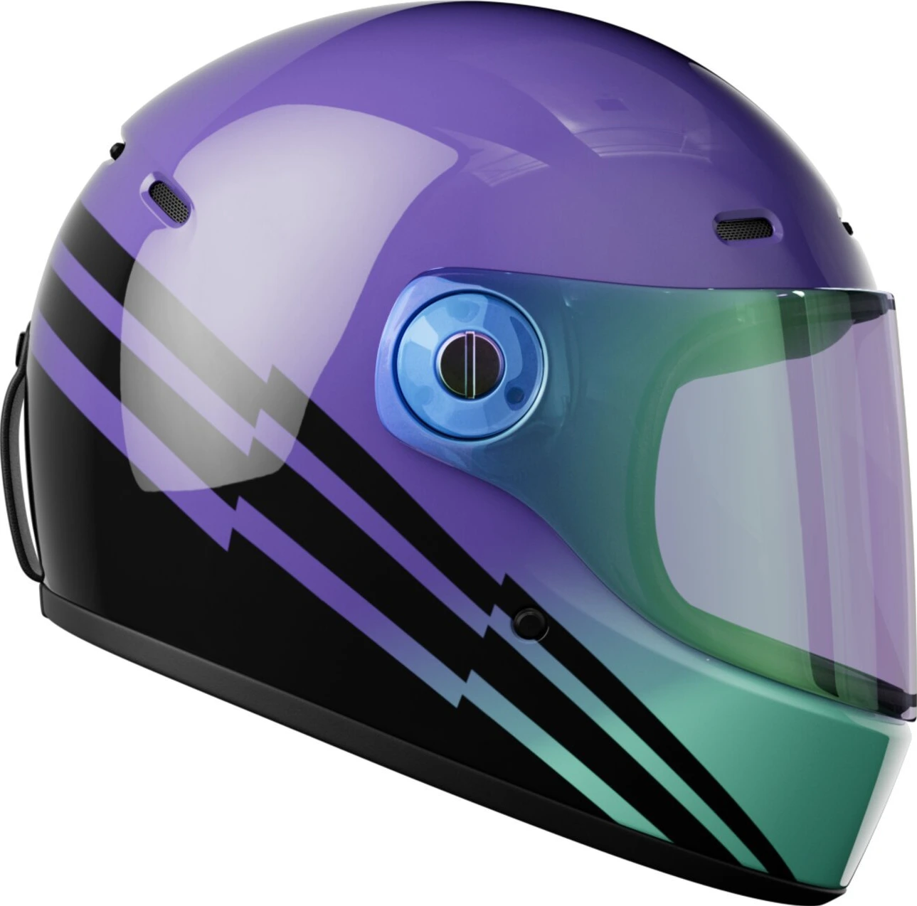 John Doe JD/ONE Spectral helmet, Purple, M, Gloss