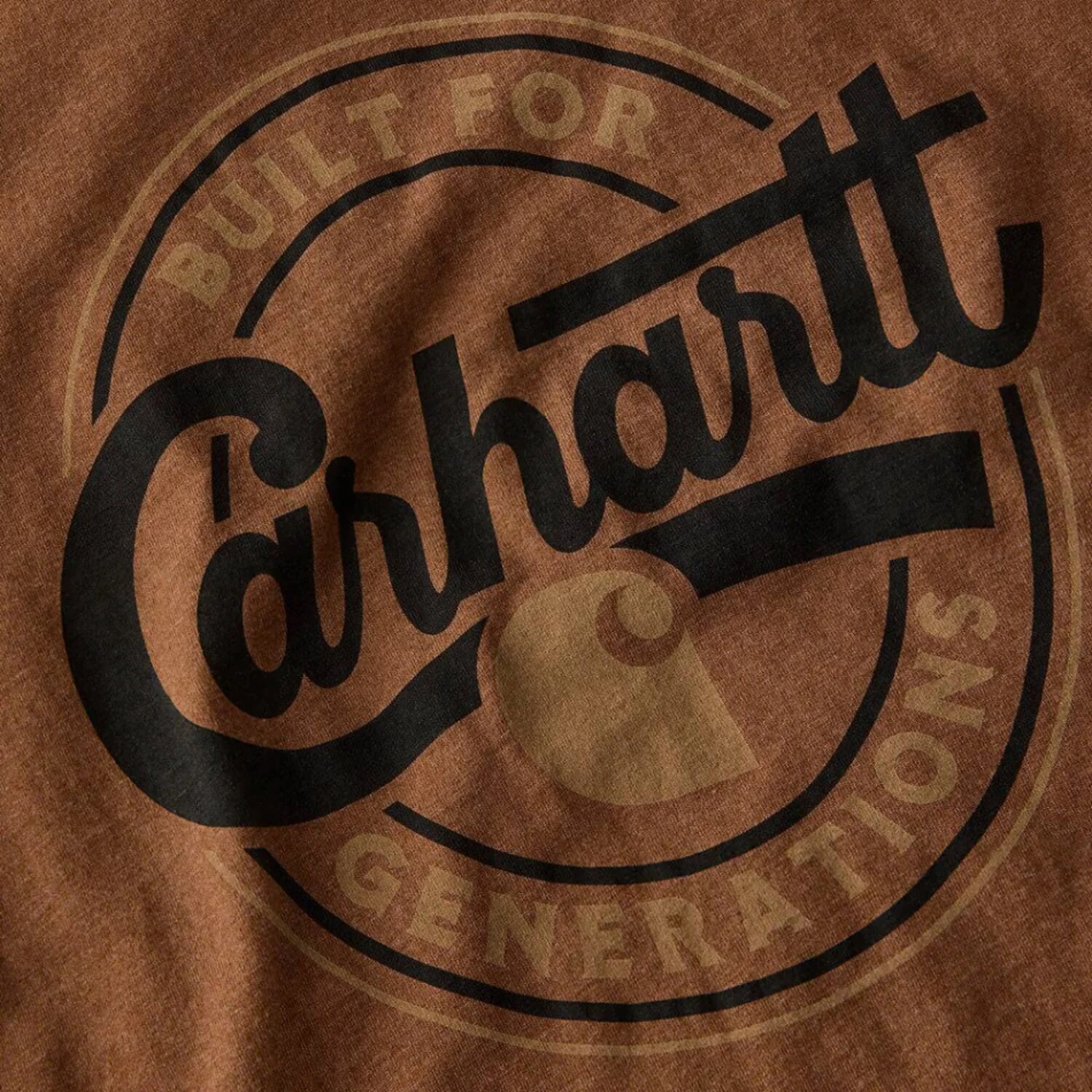 Carhartt Script Graphic t-shirt, red duck heather, 2XL