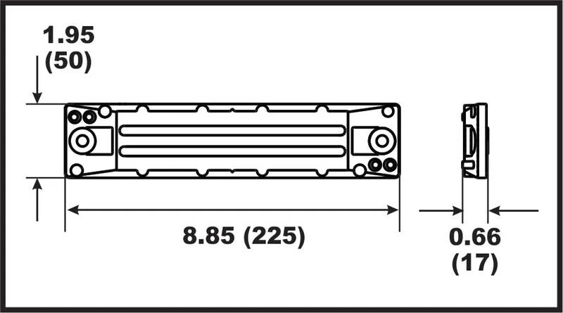 Anode alu Bracket Honda 75-250HP