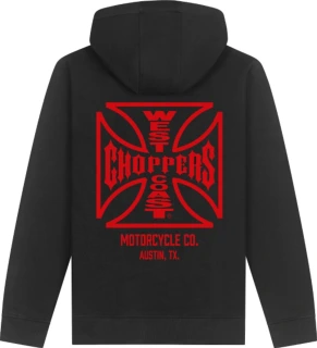 WCC ATX Cross zip hoodie