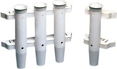 white plastic rod holder 44mm