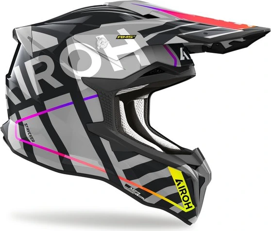 Airoh Helmet Strycker Brave grey, L
