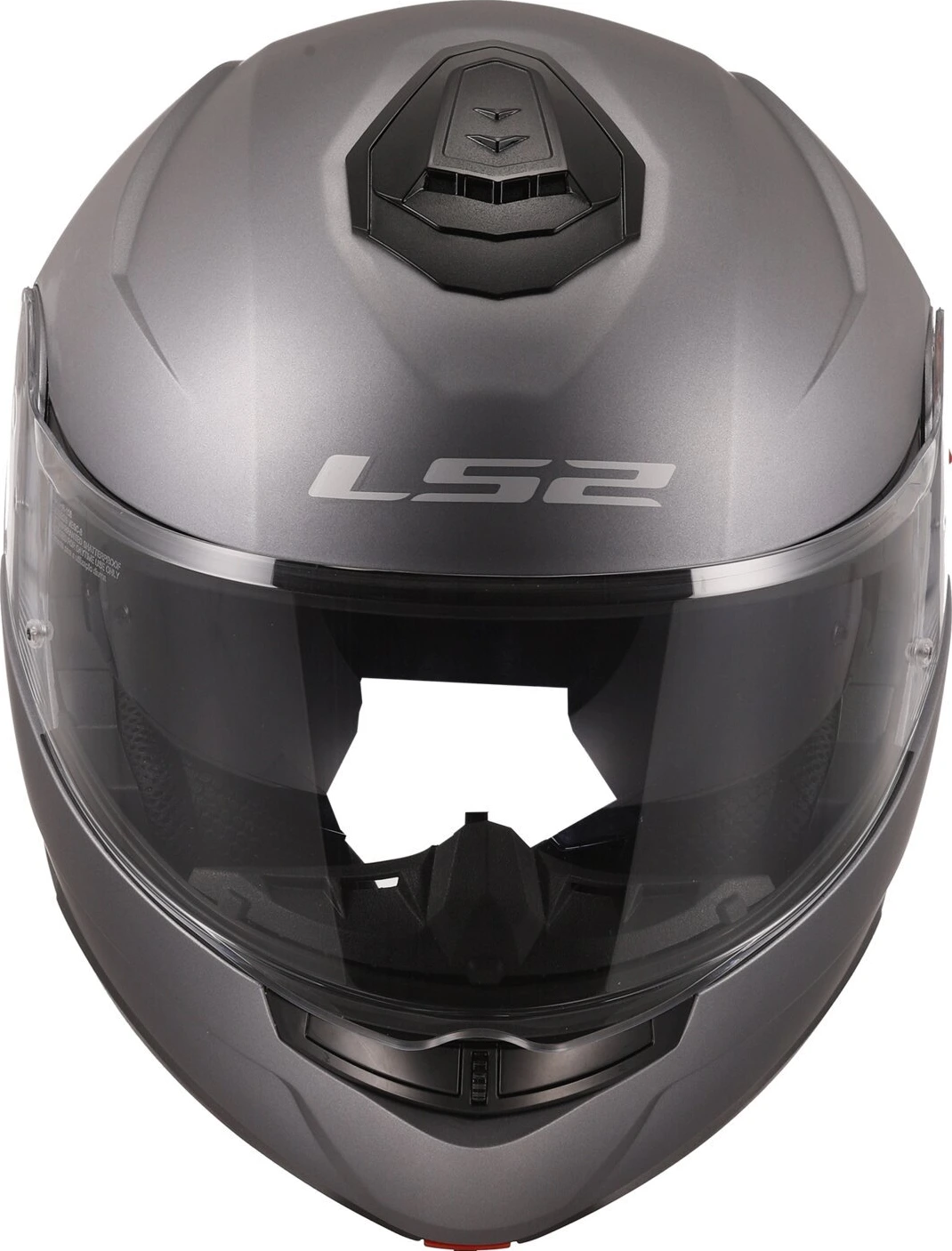LS2 Strobe II helmet, titanium, M, matt