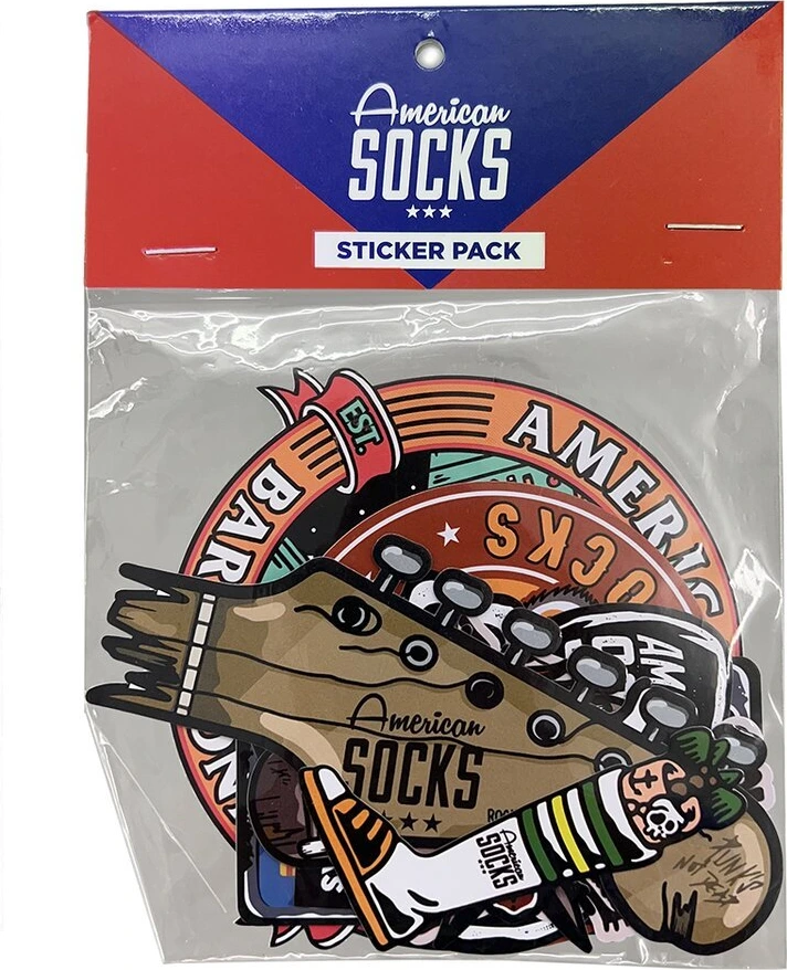 American Socks Classic sticker pack