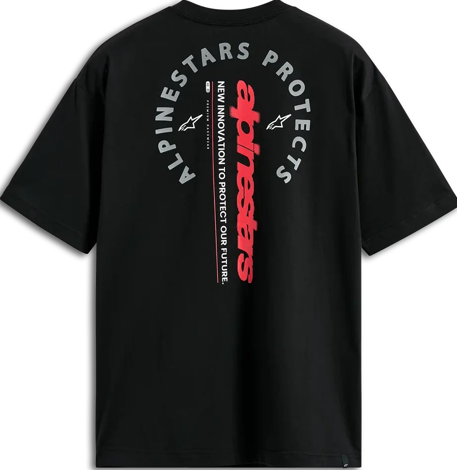 TEE SS CSF OVERSIZED OVERHANG BLACK S