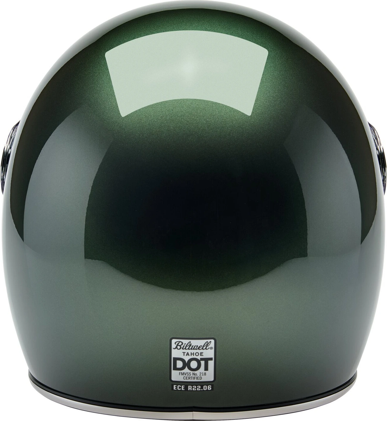 Biltwell Tahoe helmet, sierra Green, Green, L, Metallic
