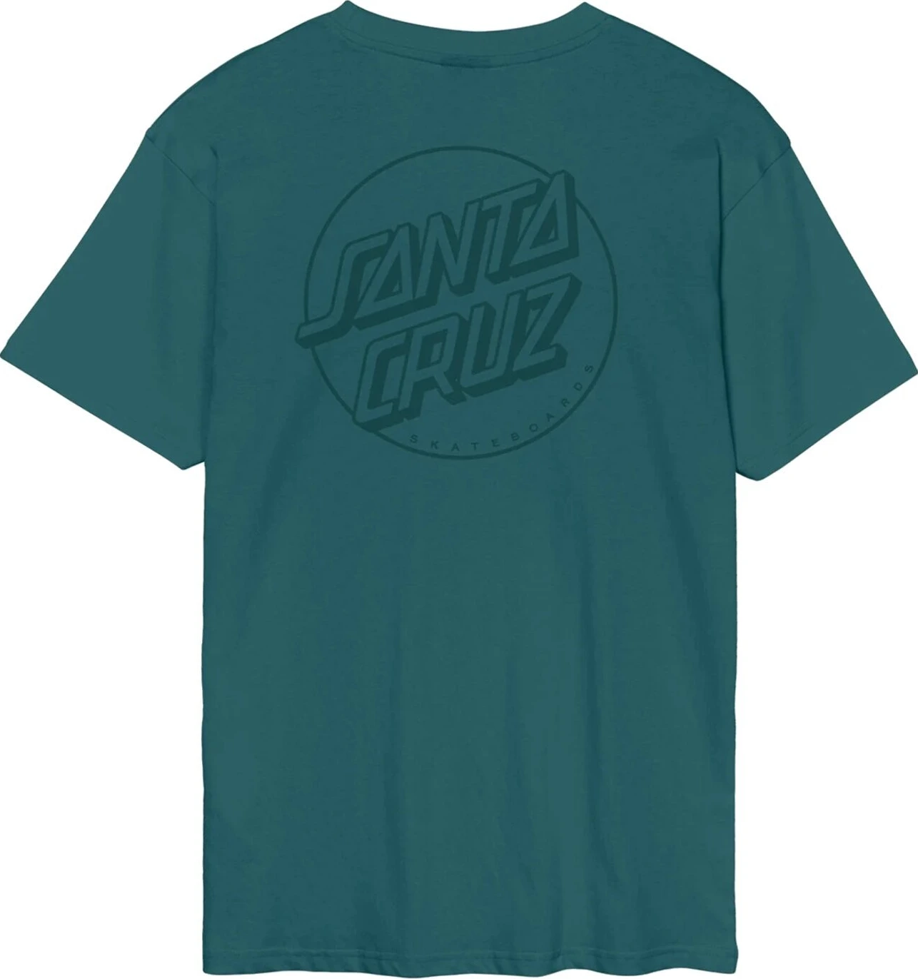 Santa Cruz Tonal Opus Dot Stripe t-shirt cosmic teal, Blue, S