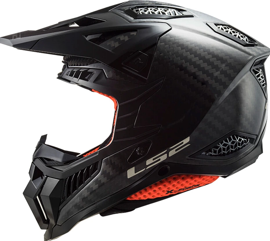 LS2 MX703 C X-FORCE helmet - Gloss Carbon, L