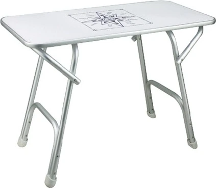 Osculati alum.fold.table 88x44 rect.
