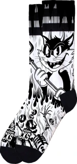 American Socks Evil Cat Signature socks