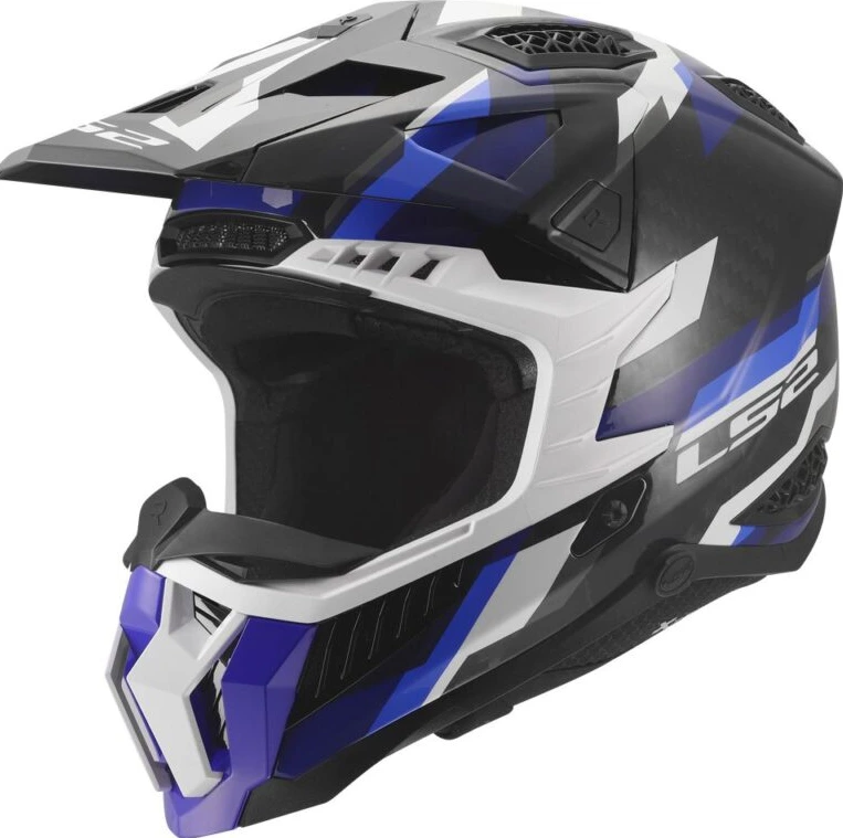 LS2 MX703 C X-FORCE PHANTOM Helmet - L, Blue White