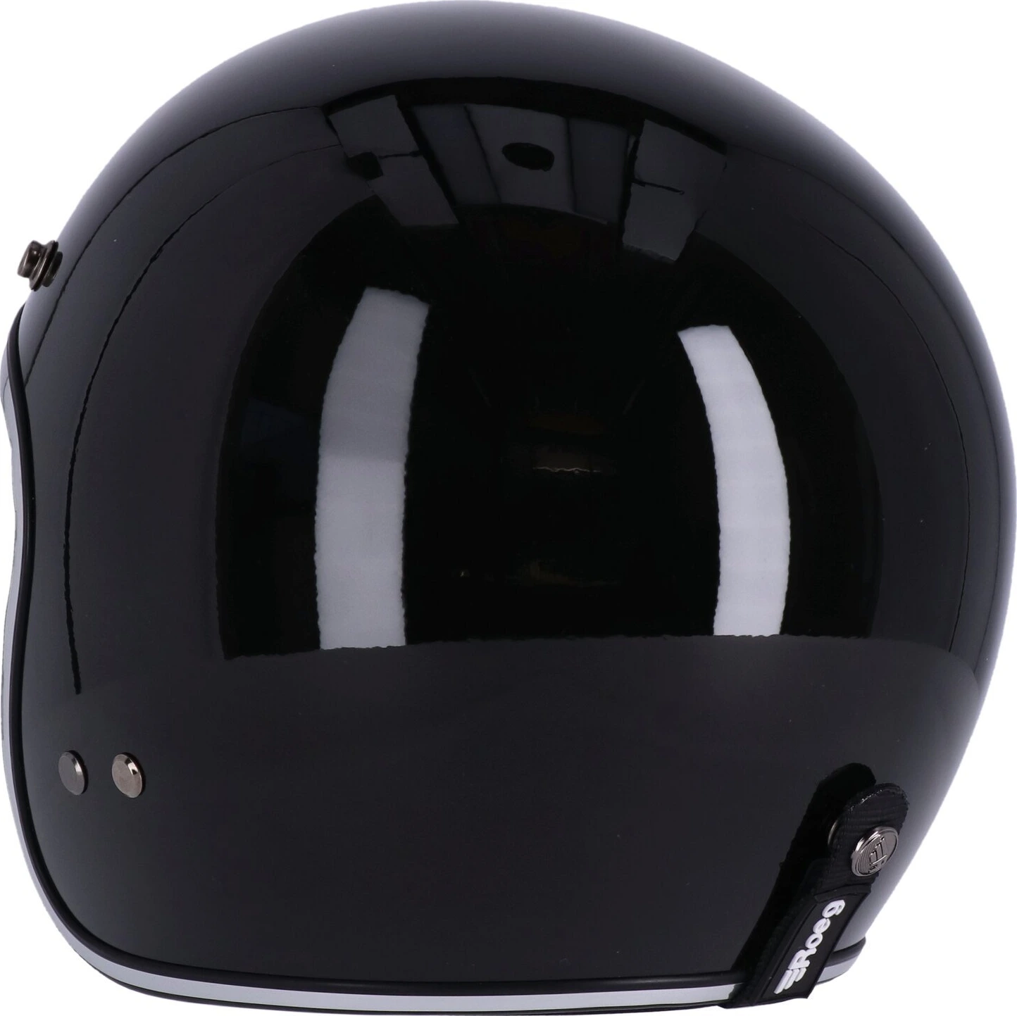 Roeg JETT helmet, Black, S, Gloss